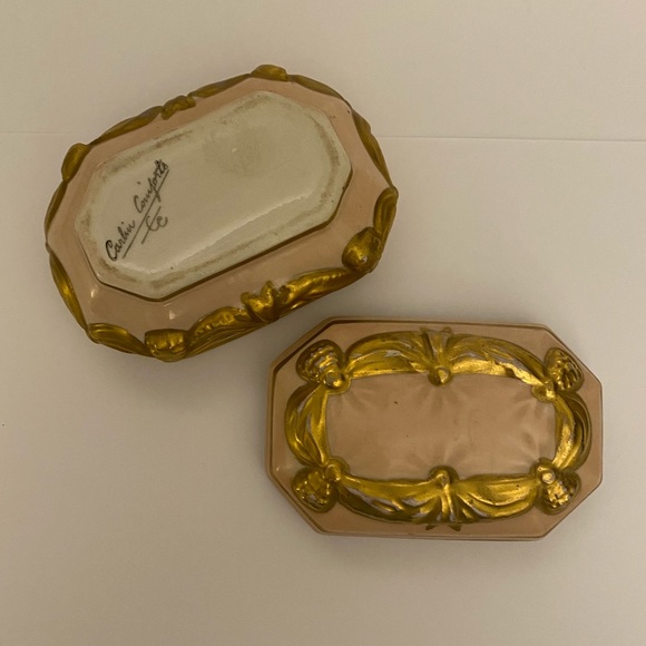 Carlin Comforts French Porcelain Trinket Box - Picture 7 of 8